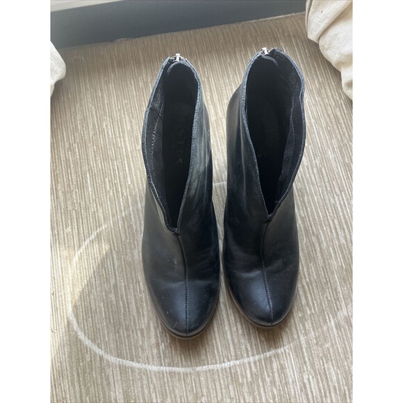 Kork-Ease Black Ankle Boots - Picture 8 of 10